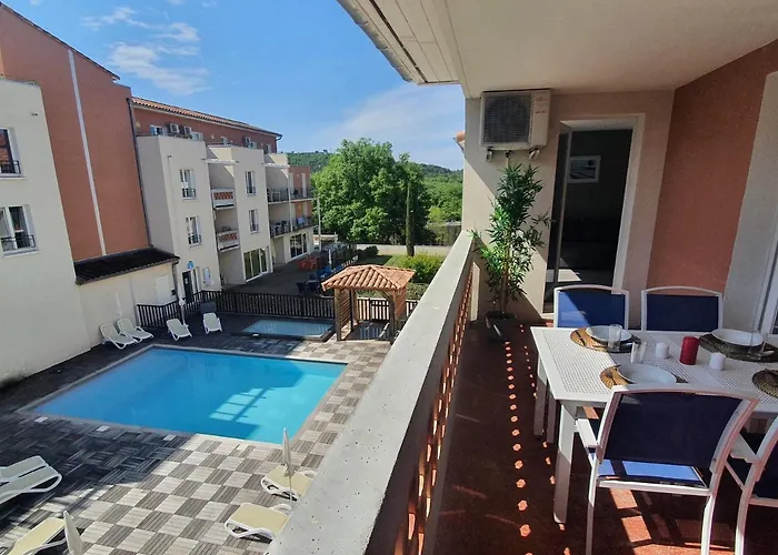 La Piscine Des Gorges - Climatisation Parking Apartment Greoux-les-Bains